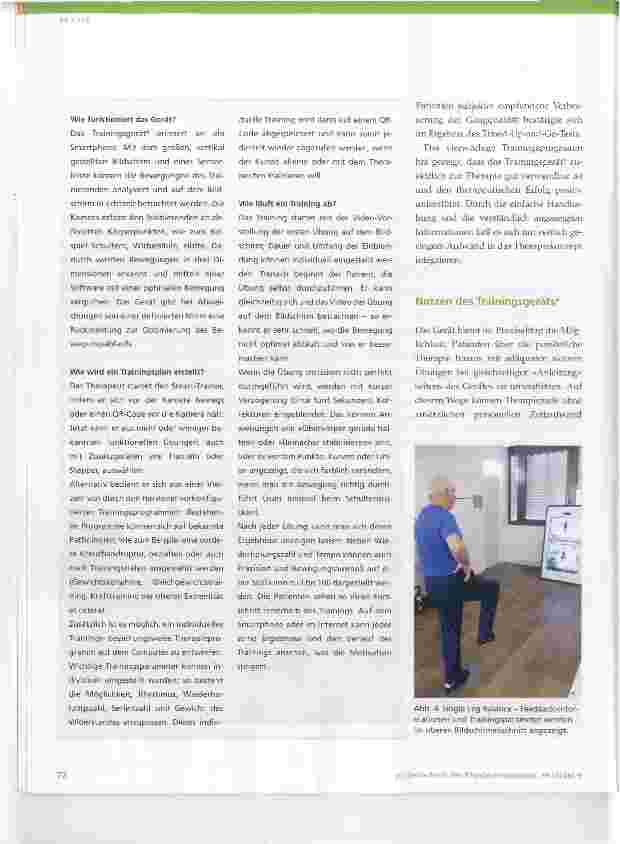 Vorschauseite 3: Interaktives, funktionelles Feedback-Training