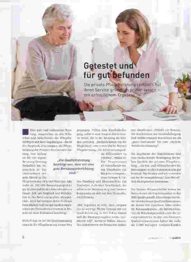 Vorschauseite 1: Getestet und für gut empfunden