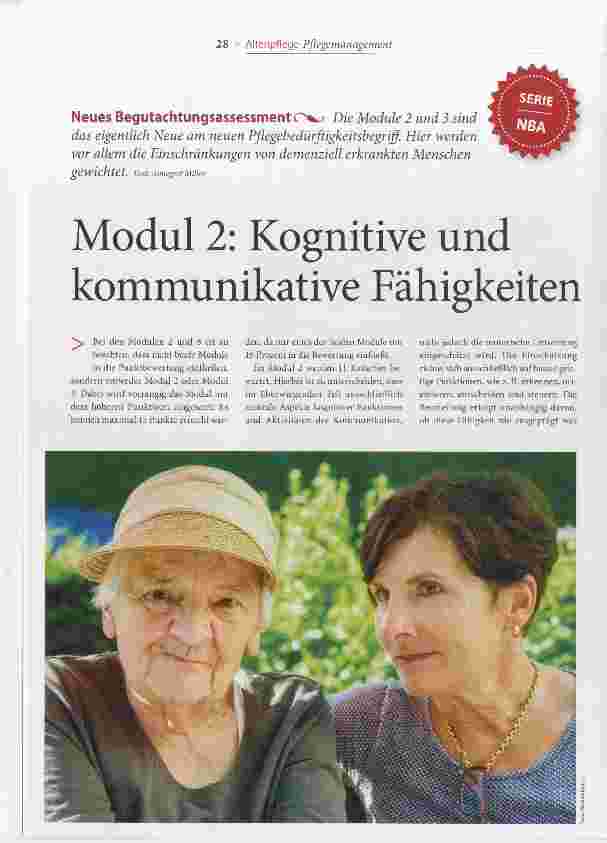 Vorschauseite 1: Modul 2: Kognitive und kommunikative Fähigkeiten