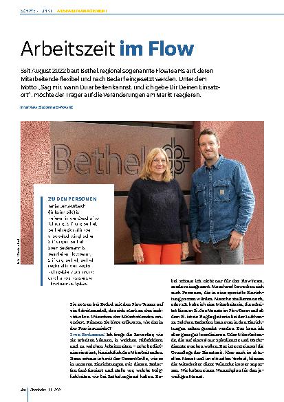 Vorschauseite 1: Arbeitszeit im Flow