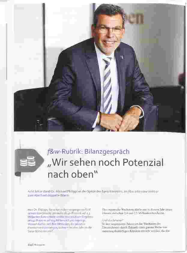 Vorschauseite 1: „Wir sehen noch Potenzial nach oben“