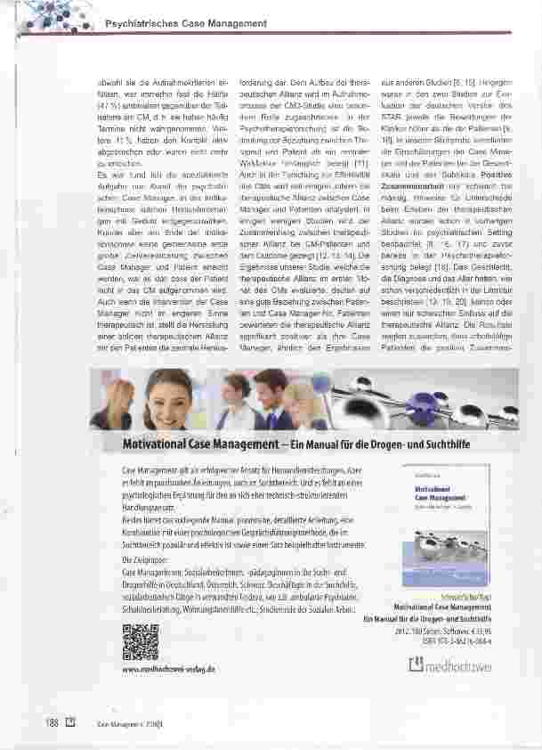 Vorschauseite 6: Psychiatrisches Case Management an der Integrierten Psychiatrie Winterthur Zürcher Unterland