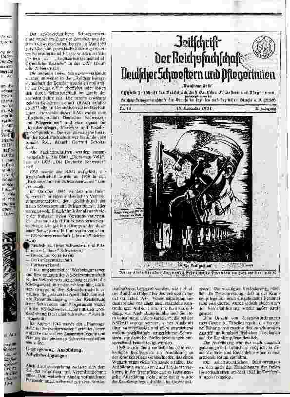 Vorschauseite 2: Krankenpflege und Nationalsozialismus