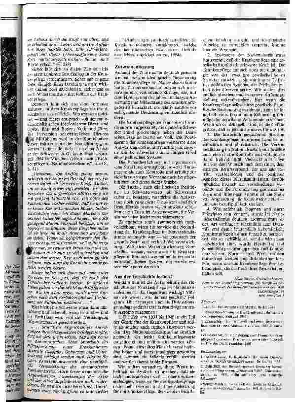 Vorschauseite 6: Krankenpflege und Nationalsozialismus
