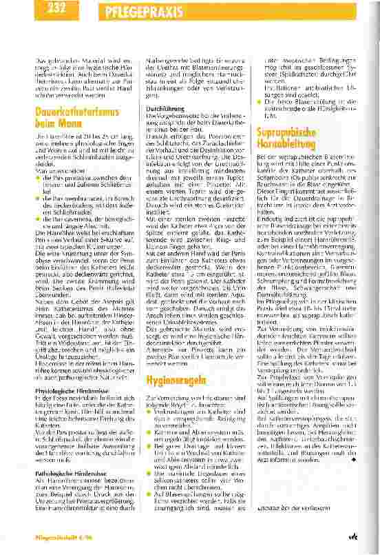 Vorschauseite 3: Die Ableitungssysteme haben eine Schlüsselposition Nosokomiale Harnwegsinfektionen