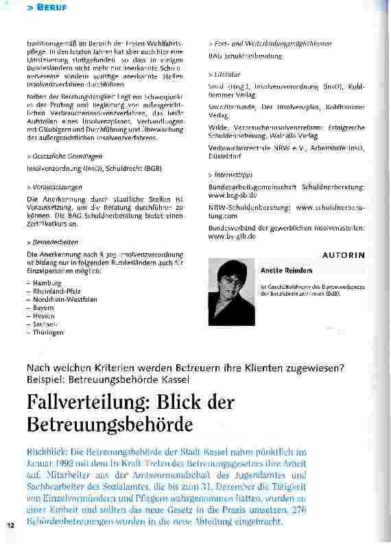 Vorschauseite 4: Welche Voraussetzungen sind nötig?Überblick: Alternative Tätigkeitsfelder für Berufsbetreuer
