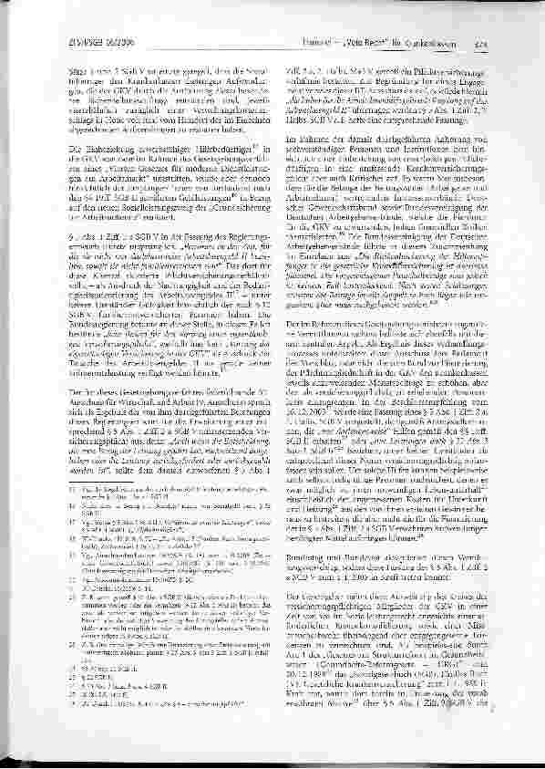 Vorschauseite 2: Veto-Recht für Krankenkassen bei der Begründung eines Pflichtversicherungsverhältnisses durch Bezieher/-innen von Arbeitslosengeld II?Anmerkungen zum Beschluss des SG Dortmund vom…