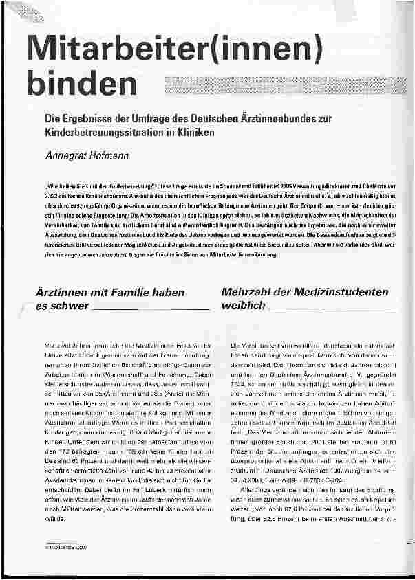 Vorschauseite 1: Mitarbeiter(innen) binden