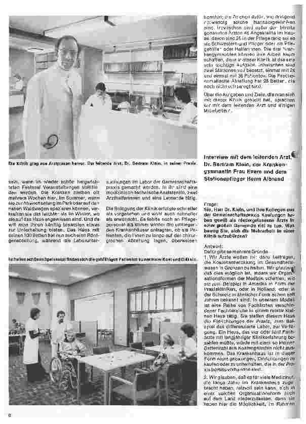 Vorschauseite 5: Eine Lungenheilstätte wird Nachsorgeklinik Die Klinik Kaufungen in Nordhessen