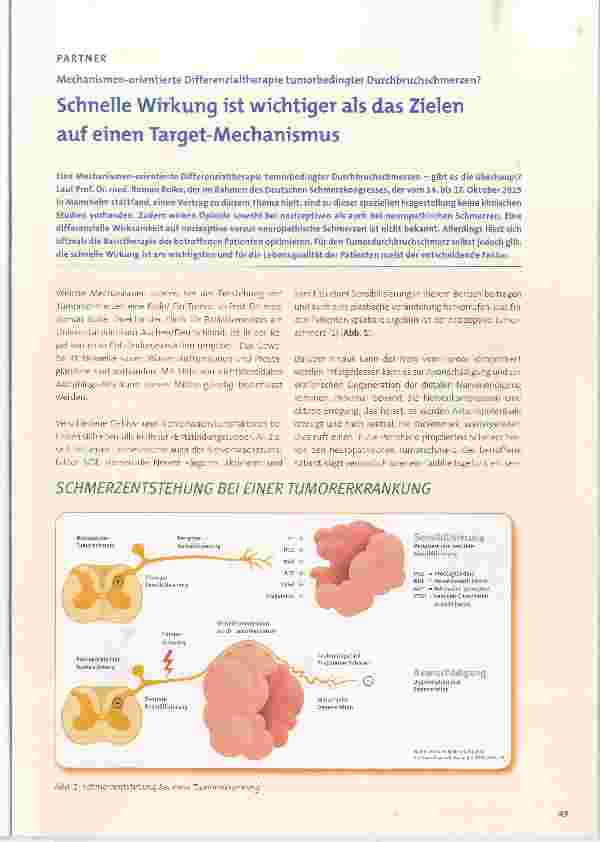 Vorschauseite 1: Schnelle Wirkung ist wichtiger als das Zielen auf einen Target-Mechanismus