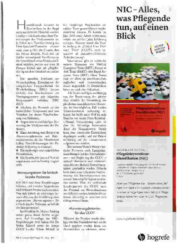 Vorschauseite 2: Das Prä-Notfallteam