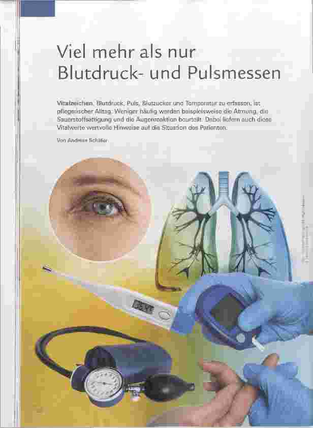 Vorschauseite 1: Viel mehr als nur Blutdruckund Pulsmessen