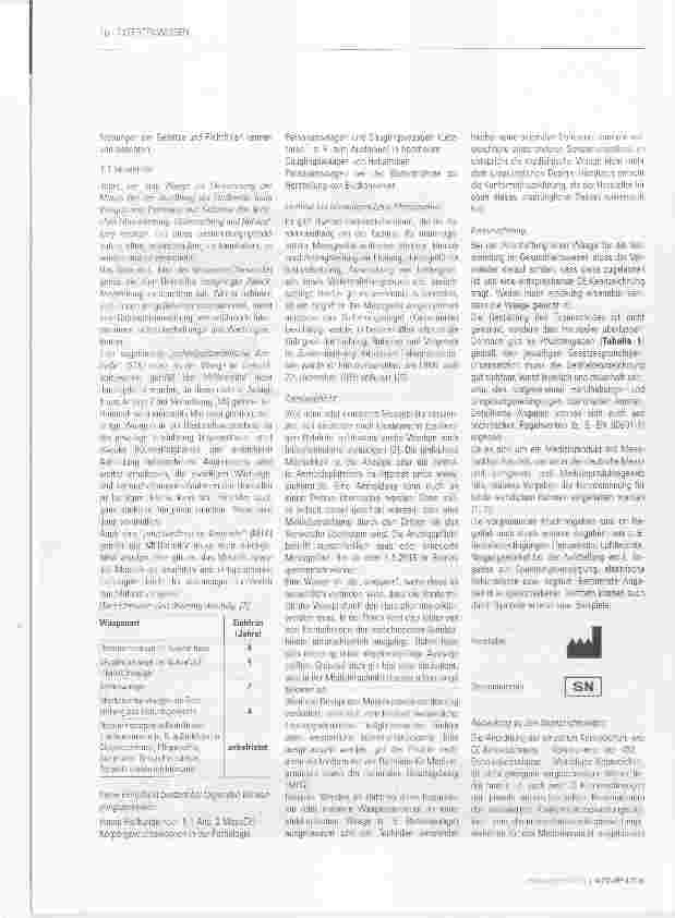 Vorschauseite 5: Waagen im Gesundheitswesen