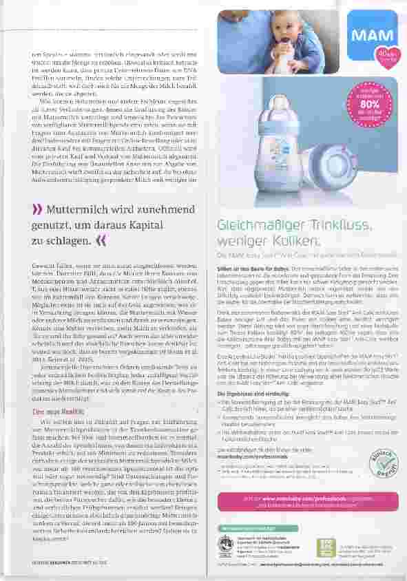 Vorschauseite 4: Frauenmilch als Handelsware?