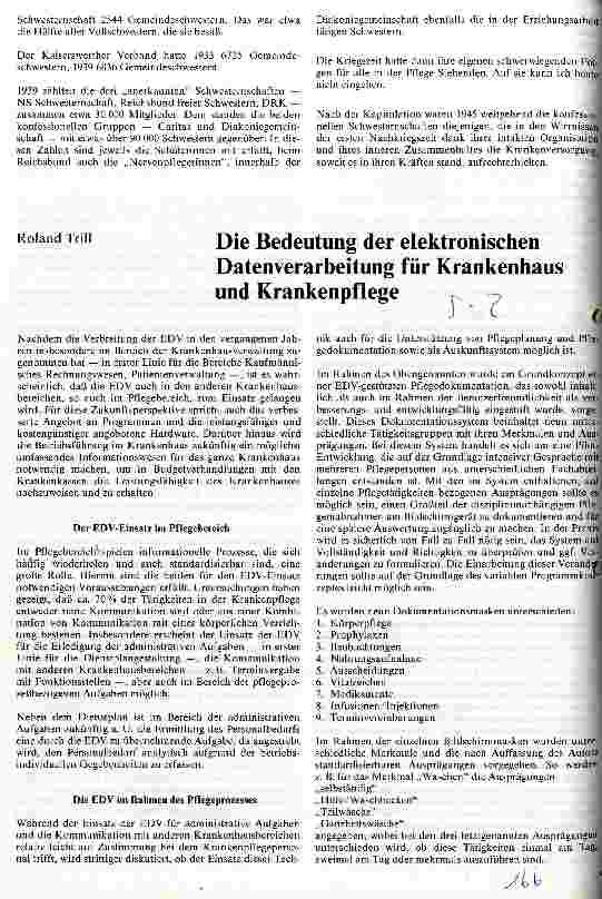 Vorschauseite 5: Schwesternwesen im Dritten Reich