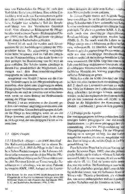 Vorschauseite 3: Pädagogische Professionalität in der Pflege - Gedanken zur Hochschulausbildung von Pflegepädagogen