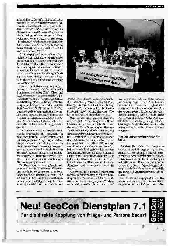 Vorschauseite 4: EntsolidarisierungDer Arbeitskampf der Ärzte geht auf Kosten aller