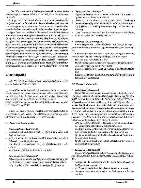 Vorschauseite 2: Führen und Leiten von Mitarbeitern