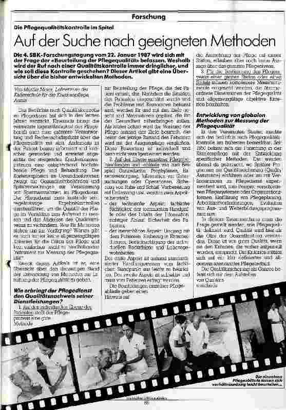 Vorschauseite 1: Auf der Suche nach geeigneten Methoden, Bericht über die 4. Forschungstagung am 22.