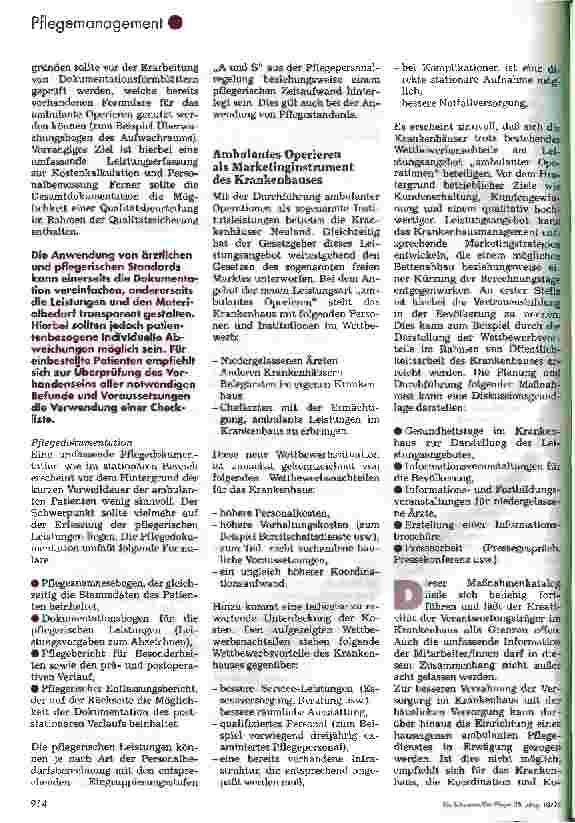 Vorschauseite 5: Ambulantes Operieren - Anforderungen an das Krankenhausmanagement
