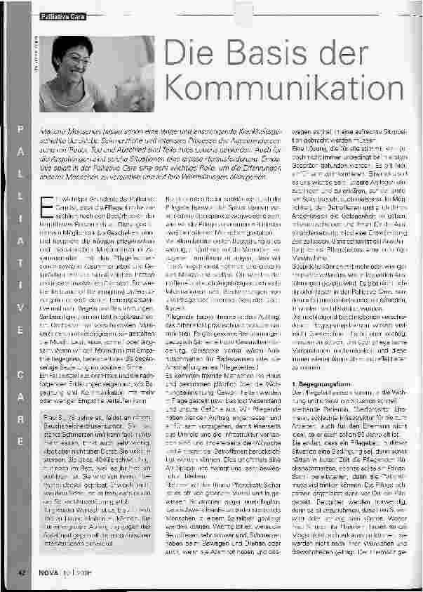 Vorschauseite 1: Die Basis der Kommunikation