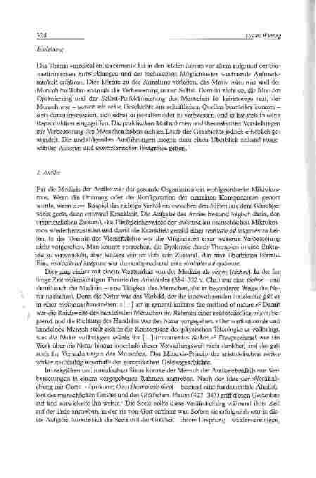 Vorschauseite 2: Zur Geschichte der Verbesserung des MenschenVon der restitutio ad integrum zur transformatio ad optimum