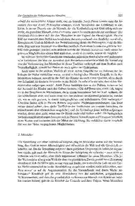 Vorschauseite 3: Zur Geschichte der Verbesserung des MenschenVon der restitutio ad integrum zur transformatio ad optimum