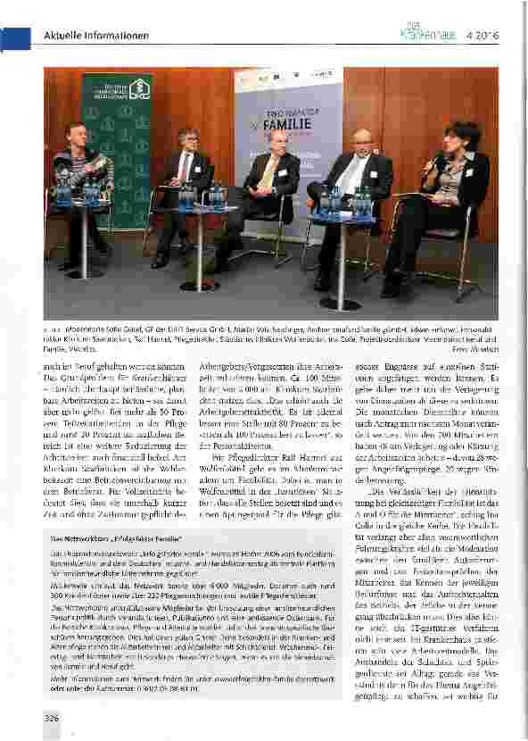 Vorschauseite 3: Pflege von Angehörigen ein Tabu am Arbeitsplatz?