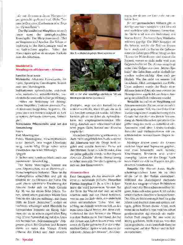Vorschauseite 5: Phytotherapie im römischen Legionslager