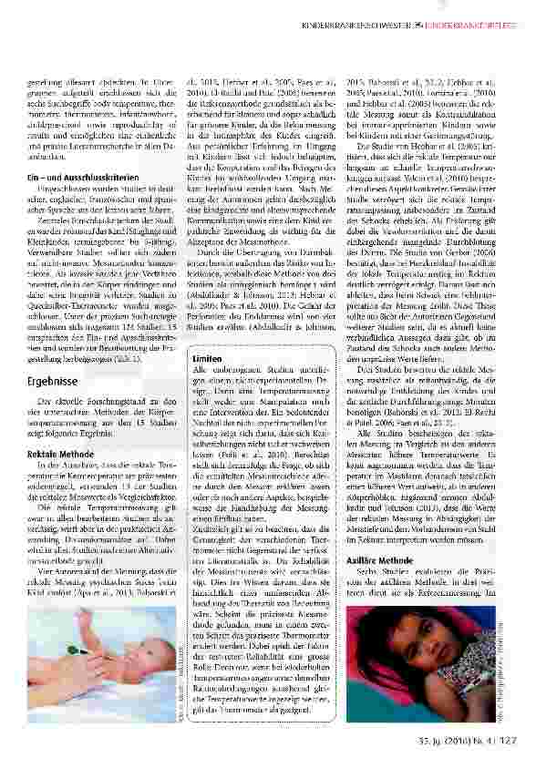 Vorschauseite 3: Temperaturmessung beim Säugling und Kleinkind