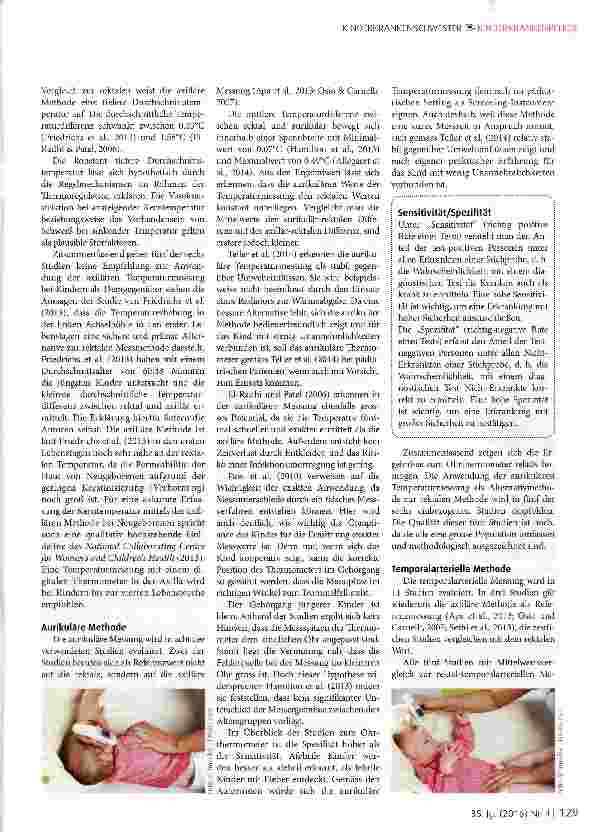 Vorschauseite 5: Temperaturmessung beim Säugling und Kleinkind
