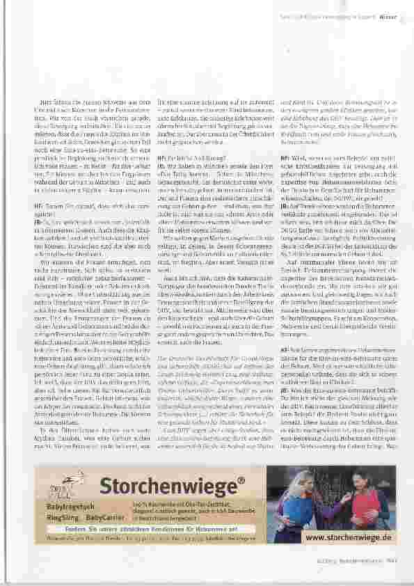 Vorschauseite 5: »Ein gut begleiteter Lebensanfang ist für Mutter und Kind einfach zu wichtig und zu unwiederbringlich!«