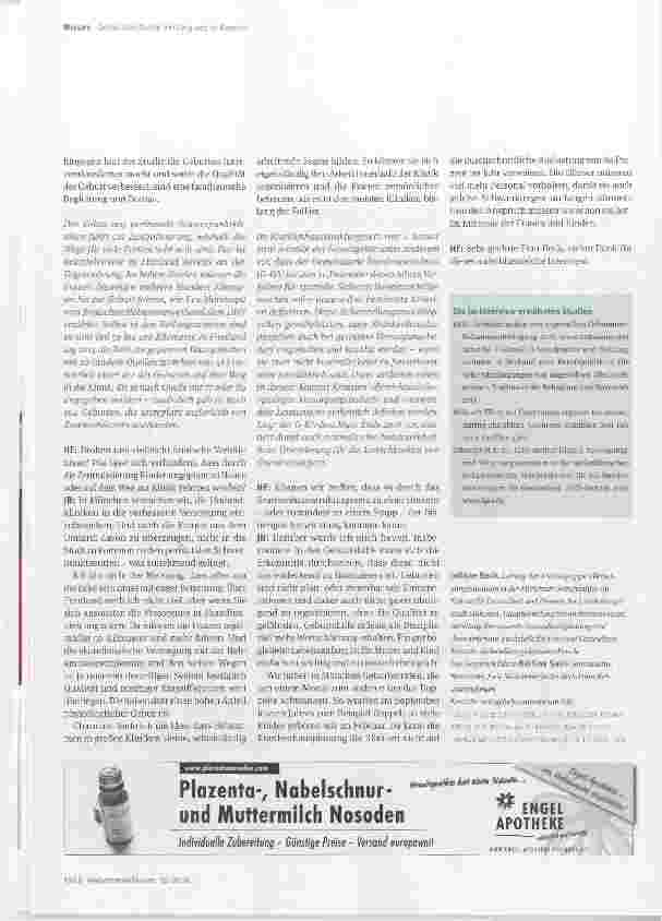 Vorschauseite 6: »Ein gut begleiteter Lebensanfang ist für Mutter und Kind einfach zu wichtig und zu unwiederbringlich!«