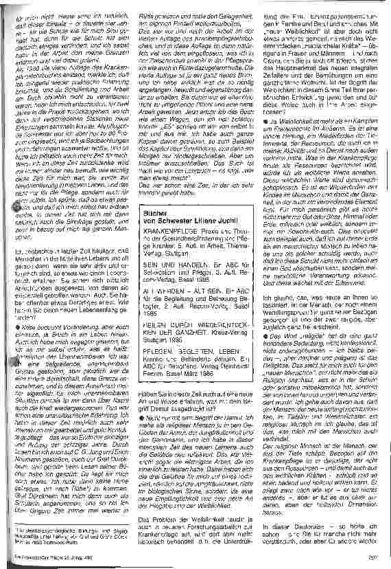 Vorschauseite 4: Liliane Juchli: Ordensfrau - Krankenschwester - Mensch