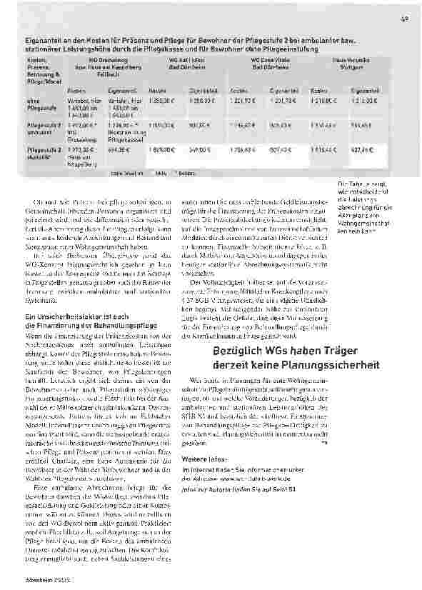 Vorschauseite 3: Die LeistungsabrechnungAmbulant oder stationär?