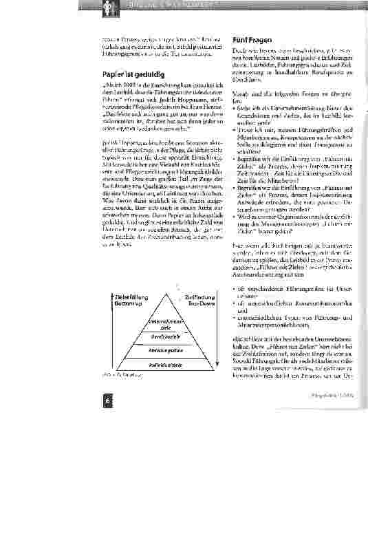 Vorschauseite 2: Ziele für alle -Führen mit Zielen