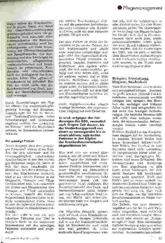 Vorschauseite 2: Das kundenorientierte Krankenhaus Eine kritische Betrachtung aus Sicht eines Betroffenen