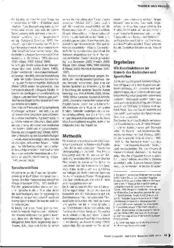 Vorschauseite 2: Der simultane Erwerb von Mehrsprachigkeit