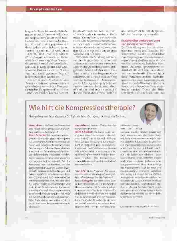 Vorschauseite 3: So bleiben Ihre Venen gesund!