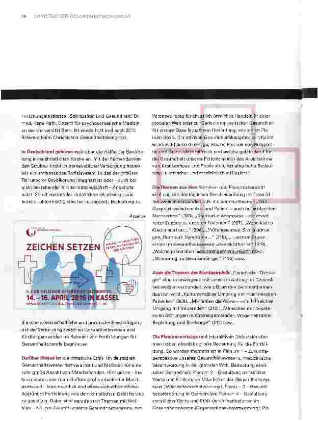 Vorschauseite 3: Hohes wissenschaftliches Niveau