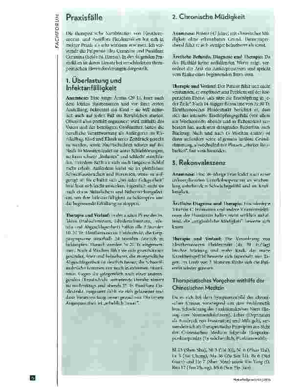 Vorschauseite 3: Pflanzliche Therapieoptionen bei Stress und Burn-out