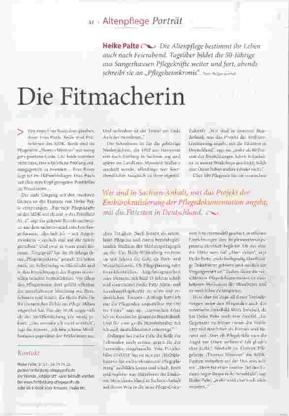 Vorschauseite 2: Die Fitmacherin