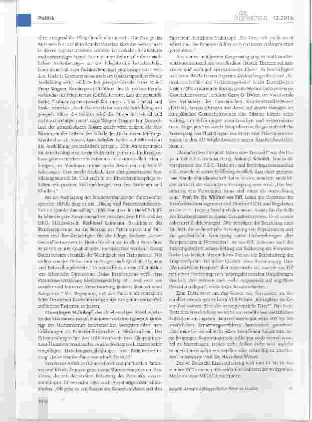 Vorschauseite 5: 39. Deutscher Krankenhaustag Umsetzung des KHSG: ein dickes Brett