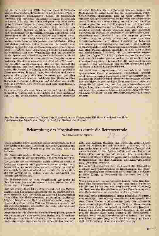 Vorschauseite 3: Infektionshospitalismus: Begriffsbestimmung, Enstehung, Verhütung
