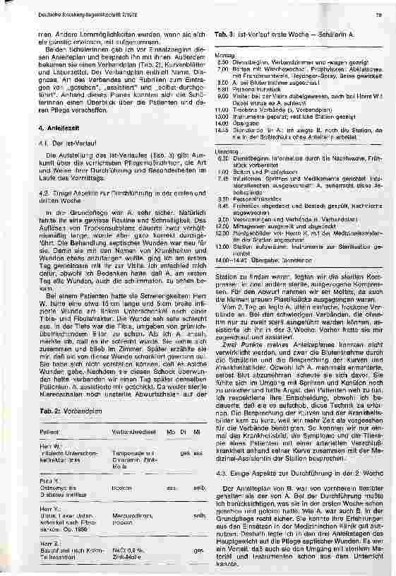 Vorschauseite 3: Bericht über die Anleitung zweier Schülerinnen im 1. Ausbildungsjahr