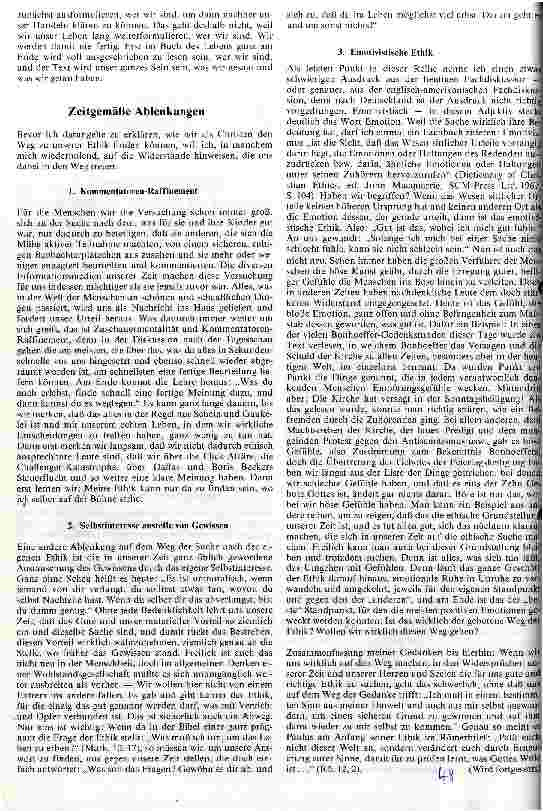 Vorschauseite 3: Jeder hat seine Ethik, aber wer kennt sie wirklich?