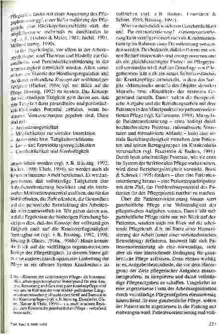 Vorschauseite 3: Ganzheitliche Pflege - Präzisierung und Umsetzungschancen