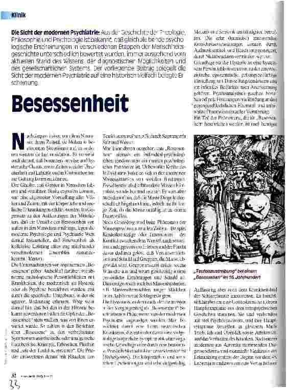 Vorschauseite 1: Besessenheit