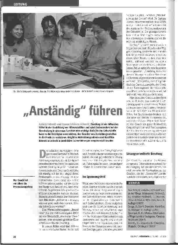 Vorschauseite 1: Anständig führen