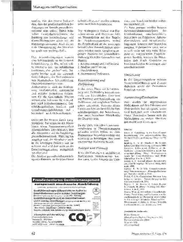 Vorschauseite 3: Fürsorge, die sich auszahlt